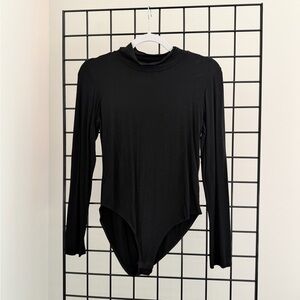 Mango Classic Black Bodysuit